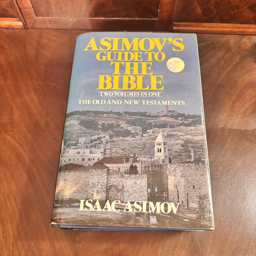 Isaac Asimov's Guide to the Bible HC 1981 Avenel Books Two Volumes In One